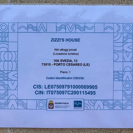 Zizzi's House * טורה לפילו